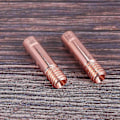 Miniatyrbillede 4 af 5: 13 stk. 14ak svejsebrænder forbrugsstoffer 0,9 mm brænderdyse spidsholder til 15ak svejsebrænder - Yvan
