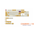 Miniatyrbillede 1 af 5: Universal PBT Keycaps Cherry Type DYE-SUB DIY Gaming Mekanisk Tastatur Keycaps CR-14