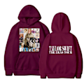 Pikkukuva 1 / 2: Taylor Swift -aiheinen huppari 3D-tulostettu Taylor Swift unisex-collegepaita L
