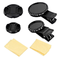 Miniatyrbillede 1 af 5: 37mm 52mm Telefon Linse Filter med Klips til Smartphone Universal ND2-400 Variabelt Filter til Mobil P