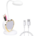 Miniatyrbilde 1 av 5: LED Skrivebordslampe For Barn Liten Skrivebordslampe