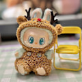 Miniatyrbilde 1 av 5: Mini Plysjdukke Klær Antrekk Tilbehør For Korea Kpop Exo Labubu V1 V2 Idol Dukker Gås Dinosaur Macaron Klær Gave 2