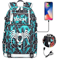 Miniatyrbild 1 av 4: Venom Fashion Tryckt Usb Ungdoms Skolväska (2-117) Color-14