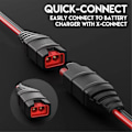 Pikkukuva 5 / 5: 53CM 16AWG johtosarja X-Connect rengasliittimillä Noco-akkulaturille Battery Tender Lea