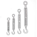 Miniatyrbilde 4 av 4: 10 stk. M4 Rustfritt Stål 304 Krok & Øye Strammeskrue Krok Wire Tau Spenning