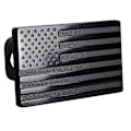 Miniatyrbilde 1 av 5: Amerikansk Flagg Hengerfeste Deksel - Metall USA Flagg Tilhengerfeste Deksel - Patriotisk Flagg Plugg Hengerfeste Deksel (Passer