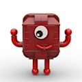 Pikkukuva 2 / 5: Moc 2023 Cartoon Numberblocks Yksi Rakennuspalikkalelu Tee-se-itse Koulutus Numero Numerot Lore Elokuva Tv Palikat Lelut Lasten Lahja