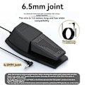 Miniatyrbillede 3 af 5: Sustain Pedal Universal Skridsikker Fodpedal til Synthesizer Klaverer og Keyboards