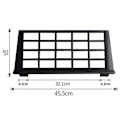 Miniatyrbilde 3 av 5: Notestativ Musikkinstrument Keyboard Stativ Tilbehør Bærbar Holdbar Holder, Inkluderer 1 stk. Notebok