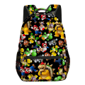 Miniatyrbilde 1 av 5: Kawaii Super Mario Bros. Skolesekk for gutter og jenter Clear