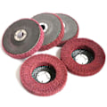Miniatyrbillede 5 af 5: 25 stk. 10 cm Nylon Fiber Lamelslibeskive Poleringsslibeskive, Skuresvamp Polerskive til Vinkelsliber