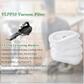 Miniatyrbillede 4 af 5: 4-pak Hepa efterfilter erstatning til Black Decker Dustbuster håndstøvsuger VLPF10 HLVA320J