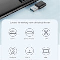 Miniatyrbillede 3 af 3: Hukommelseskortlæseradapter USB 3.0 Højhastigheds Flash Hukommelseskortadapter til TF PC Computer Laptop