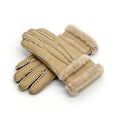Miniatyrbillede 1 af 5: Vinterhandsker i fåreskind til kvinder og mænd, ægte cashmere pels, varme Style7