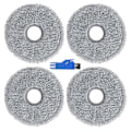 Miniatyrbillede 1 af 5: Udskiftningsmoppepuder Kompatible til L10 Ultra / L10S Pro Ultra / L10S Pro Ultra / L20 Ultra Robot V