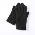 Miniatyrbilde 1 av 5: Dame Vinter Varme Strikkede Hel Fingerhansker Menn Solid Ull Touch Screen S-xl Style1
