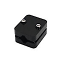 Miniatyrbillede 3 af 5: Universal 12-16mm Motorcykel Modifikation Tilbehør GPS Navigation Aluminium Legering Multi-Funktion Sort Beslag