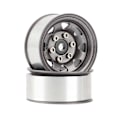 Pikkukuva 3 / 5: 4KPL 1.55 Metallinen Beadlock-vannekeskiö 1/10 RC Crawler -auto Axial Yeti Jr 90069 RC4WD D90 TF2 CC