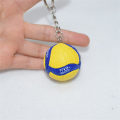 Miniatyrbild 2 av 5: Volleyboll Nyckelring Hänge Fotboll Strandboll Basketboll Nyckelring Kedja 1
