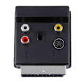Miniatyrbild 4 av 5: Nyaste Omkopplingsbar Scart Hane till Hona S-Video 3 RCA Ljud Adapter Konverterare
