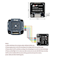 Miniatyrbillede 4 af 5: For M10 GPS-modul UBLOX-protokol Beidou Kompas Navigationsmodul til FPV Drone RC Freestyle Quadc