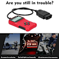 Miniatyrbillede 3 af 5: Bil OBD2 Diagnostisk Scanner Motorfejlsdetektor 5 Sprog Kode Læser V309 Værktøj