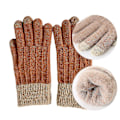Miniatyrbild 3 av 5: Vinter Touchscreen Stretch Termiska Magiska Handskar Varma Ullstickade Tjocka Fleece Style3