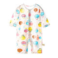 Miniatyrbild 1 av 5: Söt Toddler Baby Sommar Kläder Bekväma Flickor Pojkar Hem Pyjamas Ytterkläder Sky Blue 90cm