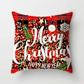 Miniatyrbild 1 av 5: 45x45cm Röd Vit Svart Rutig Jul Kuddfodral God Jul Ornament För Hemmet Jul Nyår 2023 Soffa Bil Kudde Överdrag Green