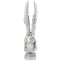 Miniatyrbillede 5 af 5: Hvide Engle Harpiks Keruber Statue Figur, Yndig Engel Skulptur Mindestatue Indendørs Hjem Dec