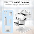 Miniatyrbillede 5 af 5: Til 3 VR Display Stand Controller Holder Mount Station og Headset Display VR Stand Display VR Tilbehør