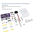 Miniatyrbilde 3 av 5: Ny -017B DIY FM Radio Elektronisk Kit Justerbar Frekvens 87-108MHz Digital Display DIY Lodding P