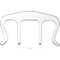 Miniatyrbilde 1 av 5: M-formet notemappe (sølv), notearkholder for piano, gitar, fiolin, instrument og lesemappe for noter