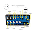 Miniatyrbillede 2 af 5: D60 50W Subwoofer Effektforstærkerkort med Optisk Lyd 12V24V220V Bluetooth Lydforstærker Boa