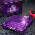 Miniatyrbillede 4 af 5: Udskiftningsskal til Gameboy Player, etui til spil, konsoldele B