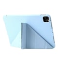 Miniatyrbilde 3 av 5: Kompatibel med iPad Pro 13 (2024) Deksel Origami Stativ Auto Sleep / Wake PU Lær+Silikon Nettbrettdeksel LightBlue