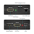 Pikkukuva 3 / 5: -Yhteensopiva Audio Converter Spdif Audio Extractor Stereo Extractor Optical