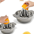 Miniatyrbild 2 av 5: Manuell Citruspress Rostfritt Stål Apelsinpress Citronpress Apelsinjuicer Diskmaskinsäker För Apelsiner Citroner Lime A