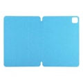 Miniatyrbillede 2 af 5: Kompatibel med iPad Pro 11 (2024) Taske PU Læder Tri-fold Stand Magnetisk Lukning Tablet Cover Azure
