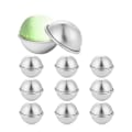 Miniatyrbild 1 av 5: 20 Stycken 10 Set DIY Metall Badbollsform för Hantverk DIY Tillverkningsmaterial 5.5X2.5cm