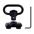 Miniatyrbild 1 av 5: Sling Mount kit Rail Adapter Adapter Tryckknapp Snabbkoppling Remspänne, Svart