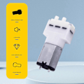 Miniatyrbild 3 av 5: Dc5v Mini Tyst Membranpump För Robotdammsugare Delar Tillbehör