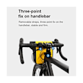 Miniatyrbillede 4 af 5: Rhinowalk Cykeltasker Styr Taske Vandtæt Ramme Cykeltaske Multifunktionel Bærbar Skuldertaske B
