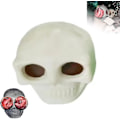 Miniatyrbillede 1 af 5: Skull Monster Gotisk Fidget Legetøj, Poppende Øjne Klemme Legetøj, F White 1pcs