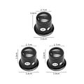 Miniatyrbillede 3 af 5: Urtekniker Ur Magnifier Værktøj 5X 10X 15X 20X 30X Bærbar Monokulær Forstørrelsesglas Lup Linse til