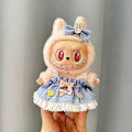 Miniatyrbild 1 av 5: Original Andra Generationens Labubu Monster Have A Seat Serie Söt Docka Kläderleksak Ornament Endast Kläder Söt Dockleksak Present[jkw] 21