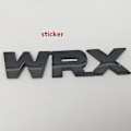 Miniatyrbillede 4 af 5: 1 stk. 3d Metal Wrx Bil Front Grill Emblem Side Skærm Bagagerumsmærke Grill Badge Styling Auto Ac