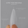 Miniatyrbild 3 av 5: 360 st/förpackning Matta Lösnaglar Mandel/Fyrkant/Kista Squoval Lösnagel Press On Gel Nagel Tips 4
