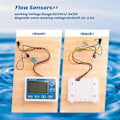 Miniatyrbillede 5 af 5: Kontrol Flow Sensor Meter LCD Display Zj-Lcd-M Skærm Til Flow Sensor Flow