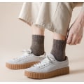 Miniatyrbilde 5 av 5: 5 Par Fleece Tykke Ensfargede Herre Fleece Varme Vintersokker